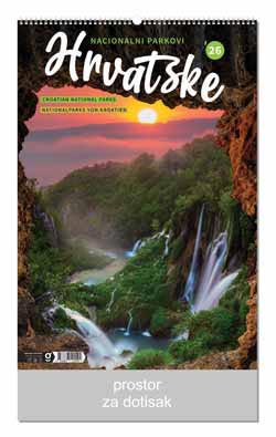 KALENDARI-2026 NACIONALNI PARKOVI HRVATSKE