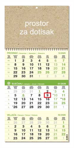 KALENDARI-2026 EKO ZELENI