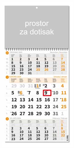 KALENDARI-2026 NARANČASTI